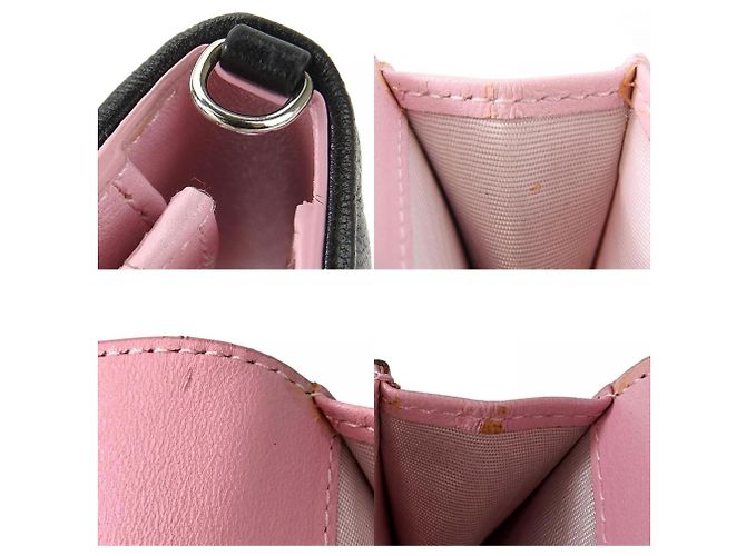 Estuche para tarjetas de visita Christian Dior Negro Rosa - vista 7