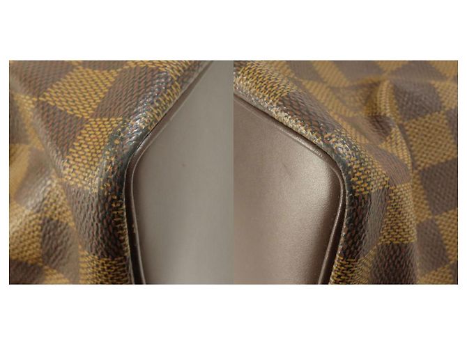 Borsa tote Chelsea Damier Ebene Louis Vuitton - vista 10