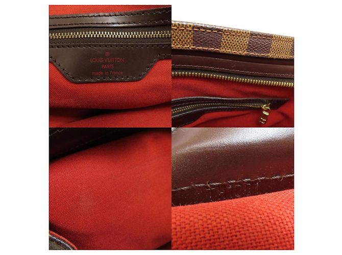 Borsa tote Chelsea Damier Ebene Louis Vuitton - vista 6