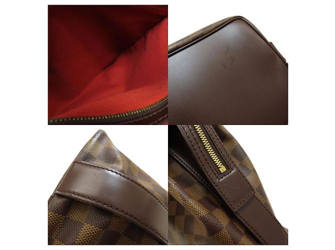 Borsa tote Chelsea Damier Ebene Louis Vuitton - vista 7