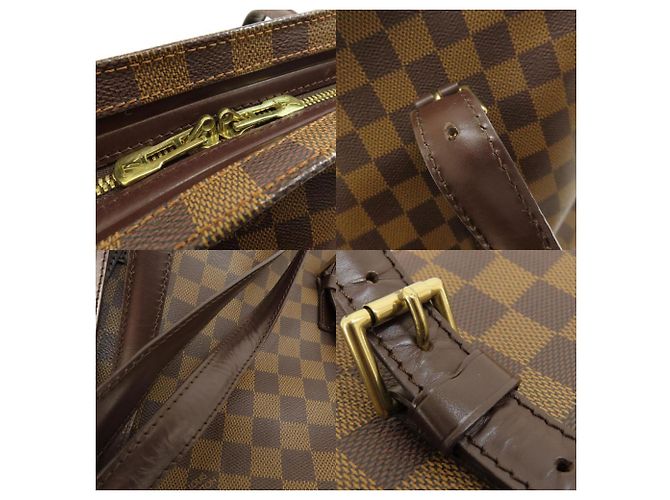 Borsa tote Chelsea Damier Ebene Louis Vuitton - vista 8