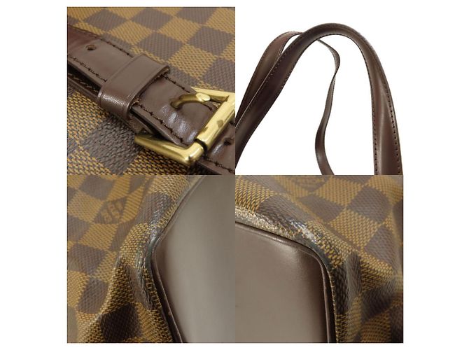Borsa tote Chelsea Damier Ebene Louis Vuitton - vista 9