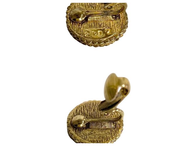 Orecchini a clip in oro con motivo Cocomark di Chanel D'oro - vista 2