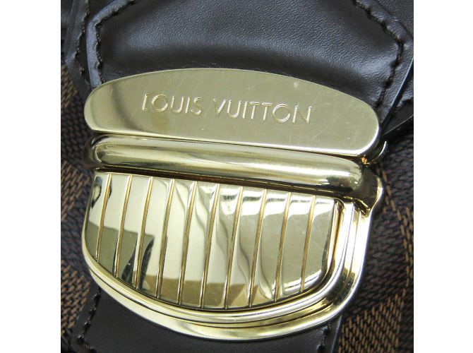 Borsa a Spalla Louis Vuitton Damier Sistina GM Damier ebene - vista 6