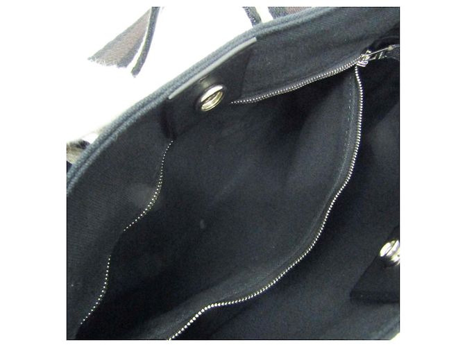 Hermès Hermes Troca Horizontal PM Handtasche Schwarz Dunkelbraun - Ansicht 4