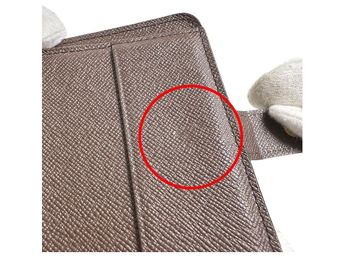 Louis Vuitton Damier Bi-Fold Geldbörse Braun - Ansicht 16