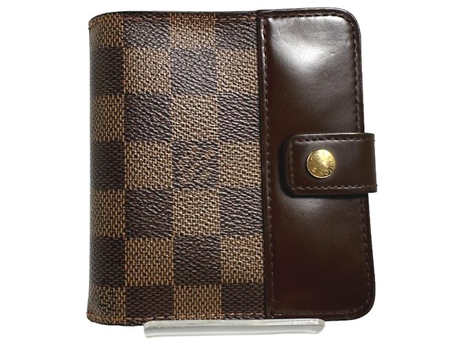 Louis Vuitton Damier Bi-Fold Geldbörse Braun - Ansicht 2