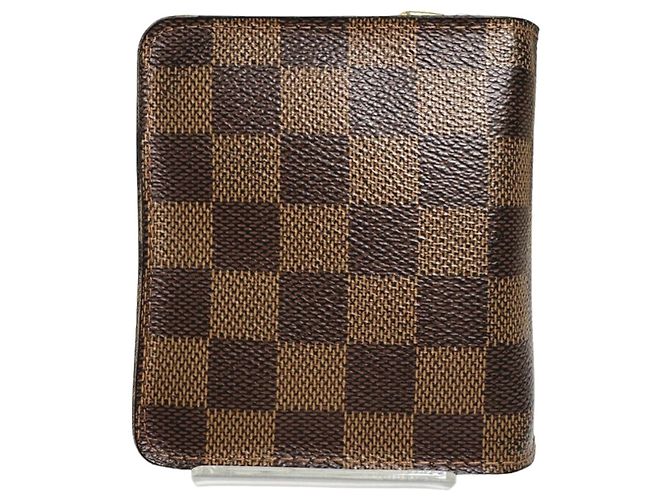 Louis Vuitton Damier Bi-Fold Geldbörse Braun - Ansicht 3