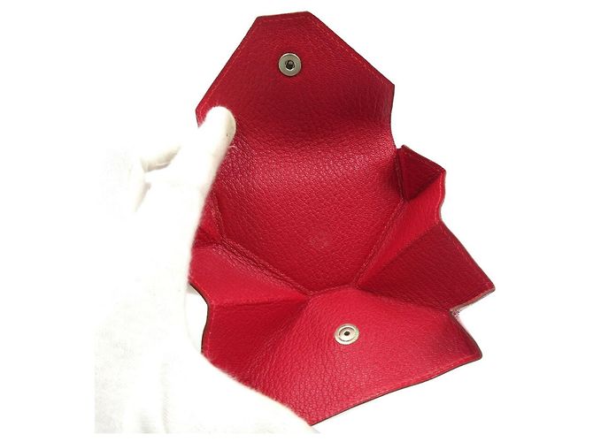 Hermès Monedero Hermes Le Calanhuit LE48 Roja Naranja - vista 3