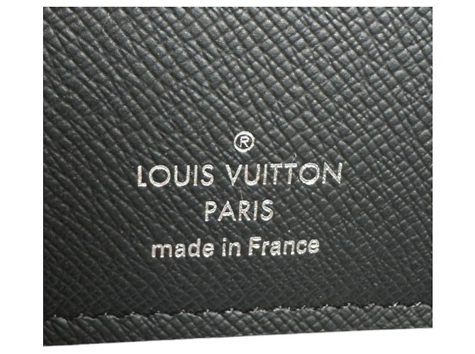 Louis Vuitton Taiga Long Wallet Black - view 16