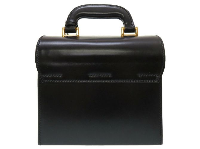 Bolsa de vaidade em couro Ladylock da Gucci Preto - vista 2