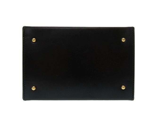 Bolsa de vaidade em couro Ladylock da Gucci Preto - vista 3