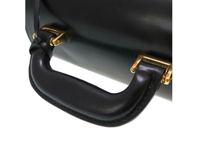 Bolsa de vaidade em couro Ladylock da Gucci Preto - vista 5