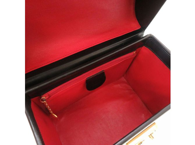 Bolsa de vaidade em couro Ladylock da Gucci Preto - vista 6