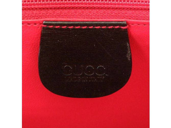 Bolsa de vaidade em couro Ladylock da Gucci Preto - vista 9