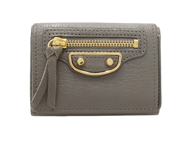 Cartera Mini Edge City de Balenciaga Castaño - vista 10