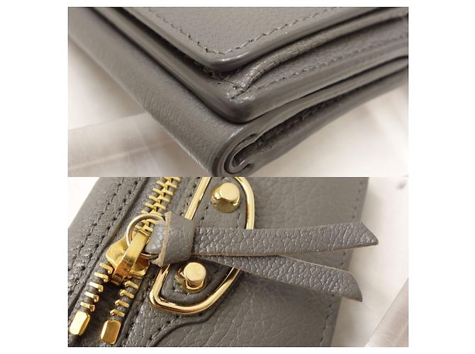 Cartera Mini Edge City de Balenciaga Castaño - vista 4