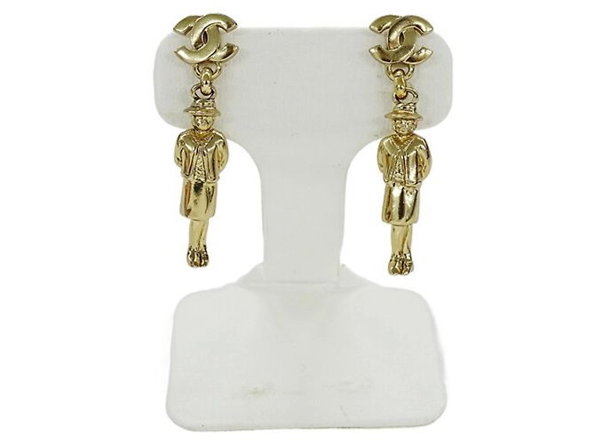 Orecchini a clip in oro Chanel Coco Mademoiselle D'oro - vista 2