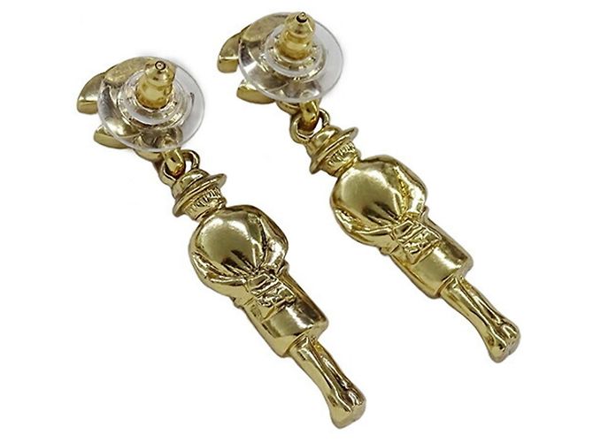 Orecchini a clip in oro Chanel Coco Mademoiselle D'oro - vista 4