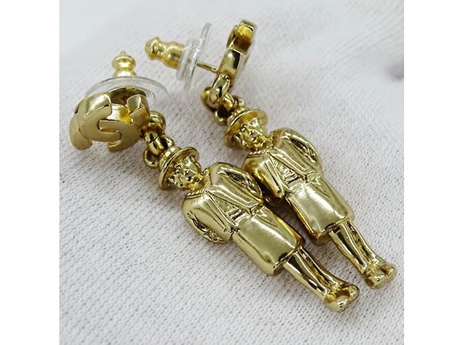 Orecchini a clip in oro Chanel Coco Mademoiselle D'oro - vista 8
