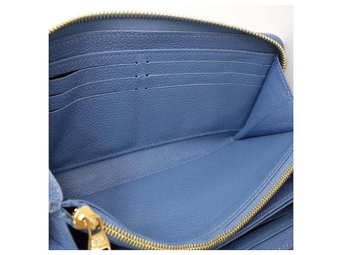 Cartera Zippy Louis Vuitton Azul Crudo - vista 7