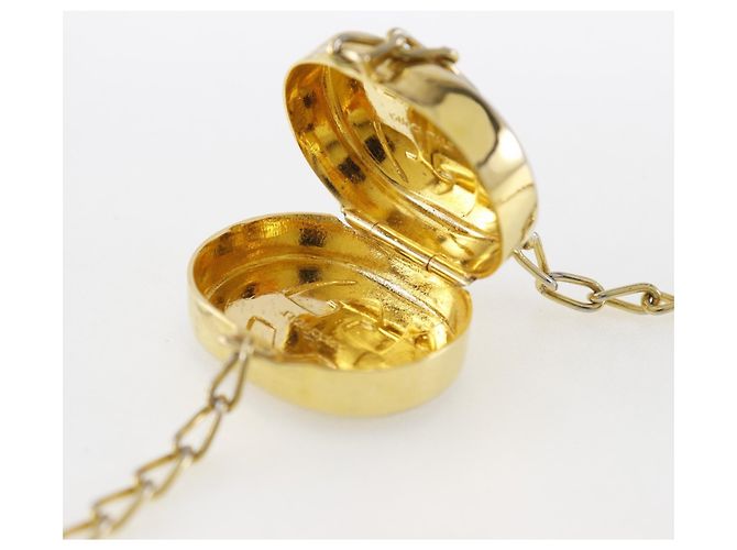 Collana a forma di razzo placcata in oro Gucci D'oro - vista 5