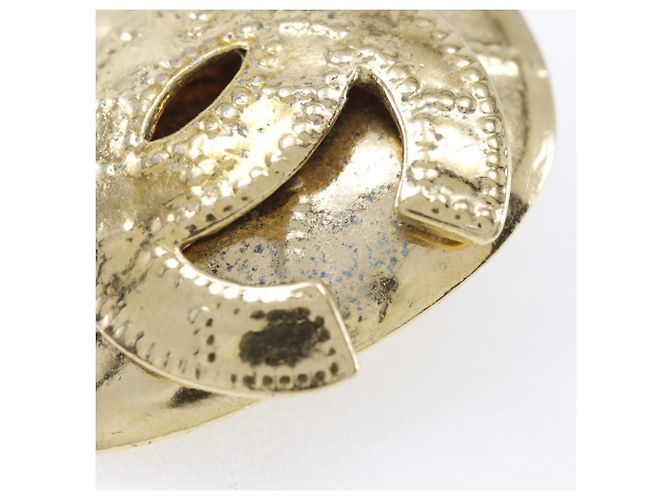 Chanel Coco Mark Clip Ohrringe Golden - Ansicht 6