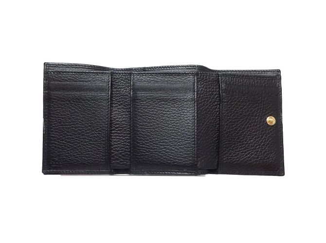 Billetera compacta Gucci Petit Marmont Negro - vista 5