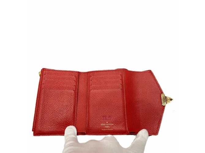 Kompakte Trifold-Geldbörse Pallas Monogram Louis Vuitton Braun Fuschia Monogramm - Ansicht 2