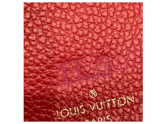 Kompakte Trifold-Geldbörse Pallas Monogram Louis Vuitton Braun Fuschia Monogramm - Ansicht 7