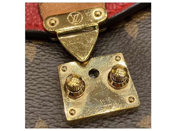 Kompakte Trifold-Geldbörse Pallas Monogram Louis Vuitton Braun Fuschia Monogramm - Ansicht 8