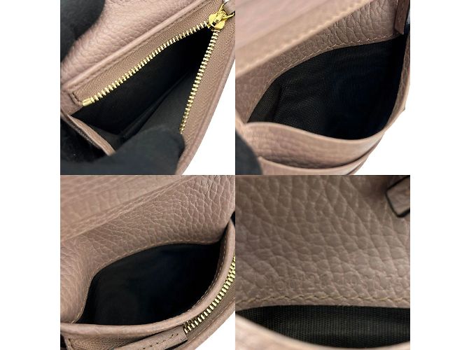Marmont Gucci Beiger Leder Bifold Geldbeutel - Ansicht 7
