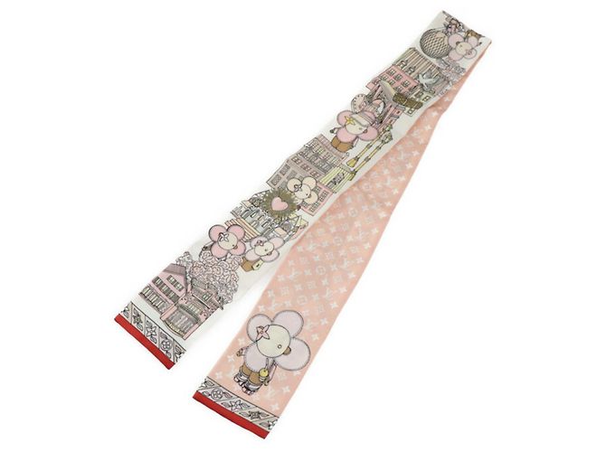 Foulard Louis Vuitton Bandeau Hide and Seek Vivienne Monogram Multicolore - vista 2