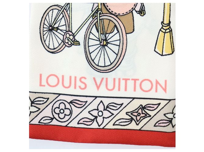 Foulard Louis Vuitton Bandeau Hide and Seek Vivienne Monogram Multicolore - vista 4