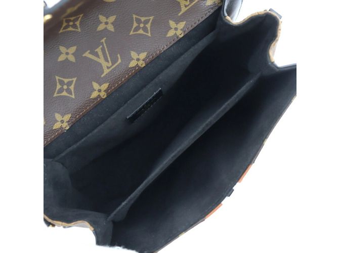 Borsa Pochette Metis MM Louis Vuitton Marrone Nero - vista 8