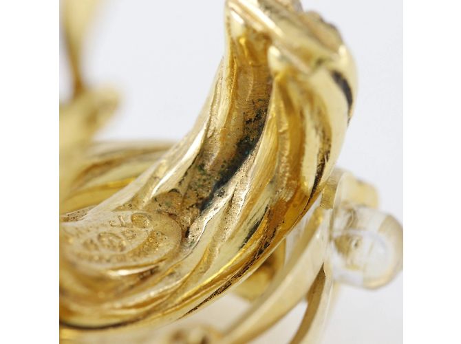 Orecchini a clip placcati in oro Chanel D'oro - vista 7