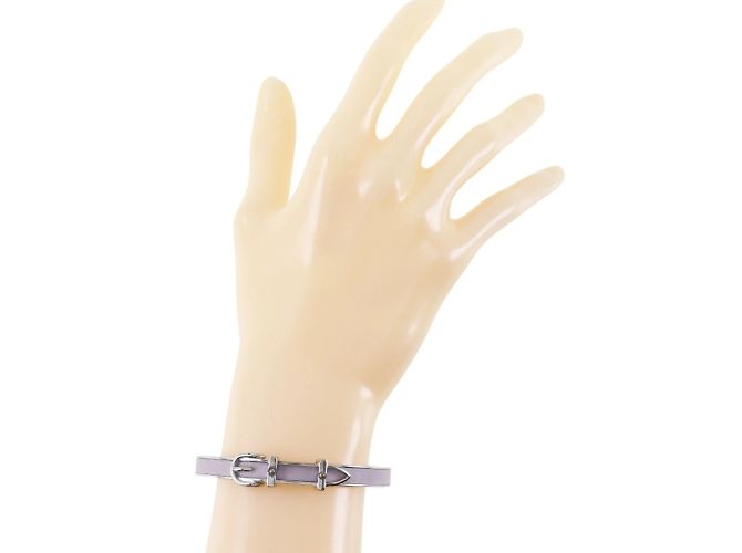 Bracciale con motivo cintura Hermès - vista 2