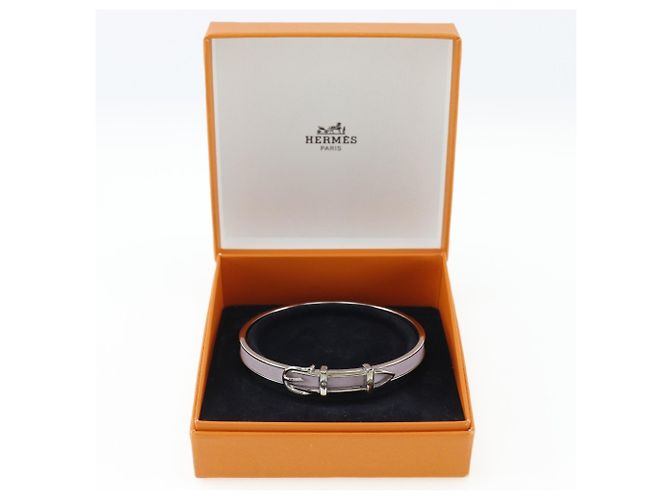 Bracciale con motivo cintura Hermès - vista 8