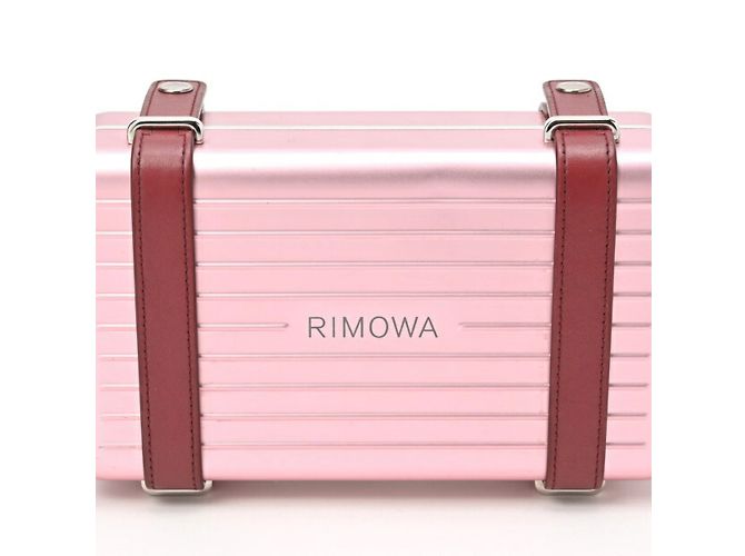 Borsa a tracolla Rimowa Christian Dior Collaboration Rosa - vista 3