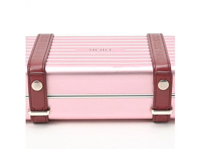 Borsa a tracolla Rimowa Christian Dior Collaboration Rosa - vista 5