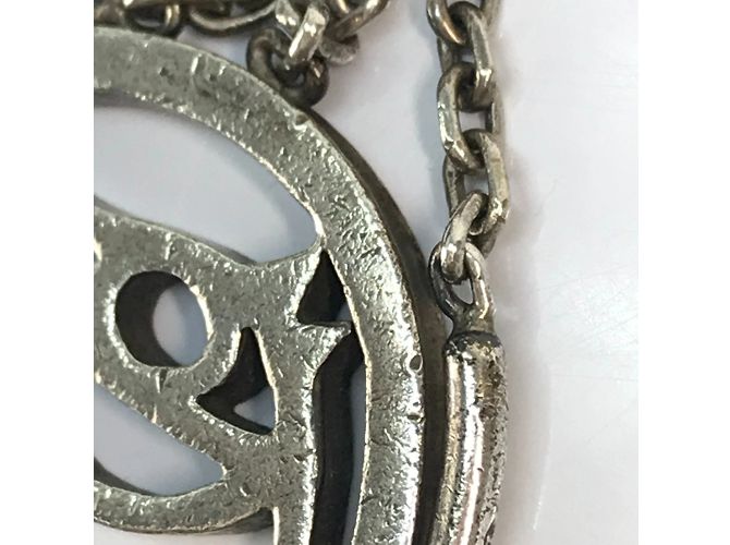 Hermès Portachiavi charm cavallo vintage Hermes Argento - vista 6