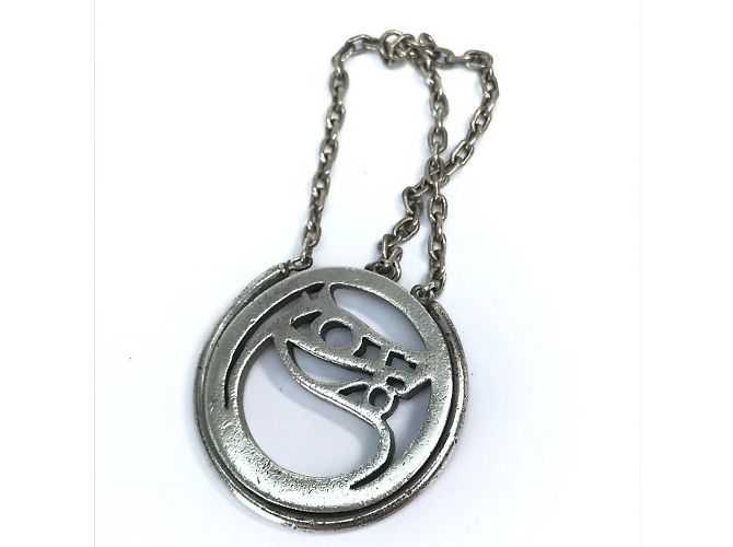 Hermès Portachiavi charm cavallo vintage Hermes Argento - vista 8