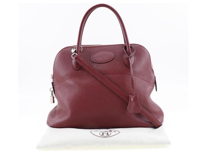Hermès Borsa Hermes Bolide 31 Rosso - vista 10