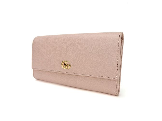 Cartera larga de piel rosa Gucci - vista 2