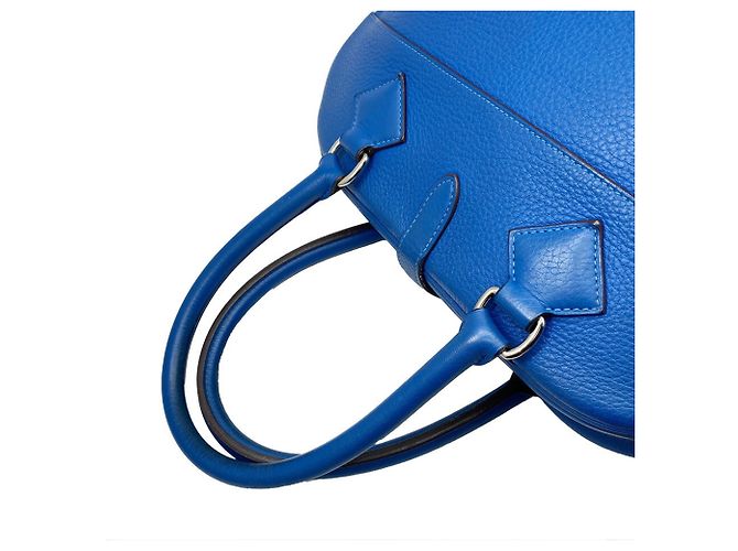 Hermès HERMES Atlas 35 Borsa a mano blu - vista 11