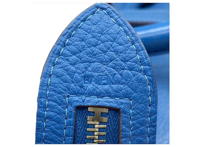 Hermès HERMES Atlas 35 Borsa a mano blu - vista 16