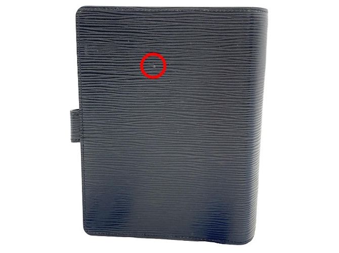 Custodia per notebook in pelle Epi Louis Vuitton Nero - vista 2