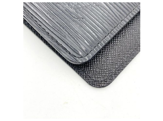 Custodia per notebook in pelle Epi Louis Vuitton Nero - vista 4