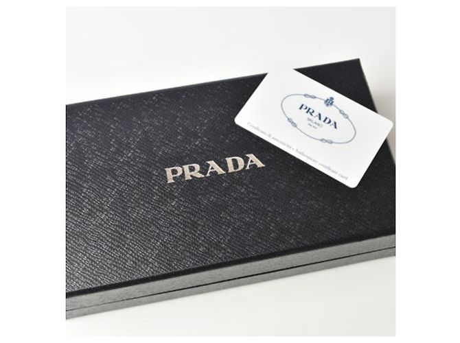 Cartera Larga Prada en Saffiano Metal Peonía Rosa Metálico - vista 15