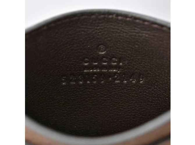 Tarjetero Gucci Ophidia GG Supreme Castaño Beige - vista 5
